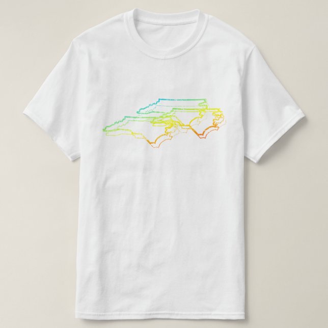 NORDKAROLINA T-Shirt (Design vorne)