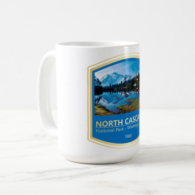 Nordkaskaden NP (PF1) Kaffeetasse (Vorderseite Links)