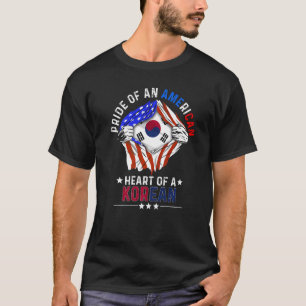 Nordkorea Amerika stolz auf Südkorea T-Shirt