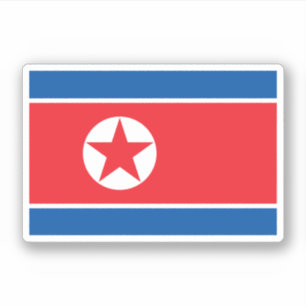 Nordkorea Aufkleber