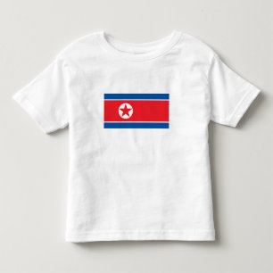 Nordkorea-Flagge Kleinkind T-shirt