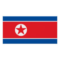 Nordkorea-Flagge