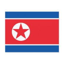 Nordkorea-Flagge