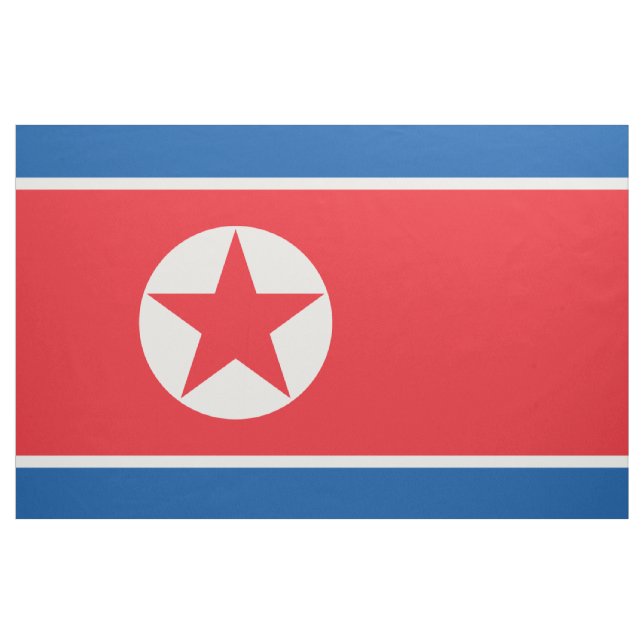 Nordkorea-Flagge Stoff (Yard (91,4 cm))