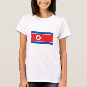 Nordkorea-Flagge T-Shirt