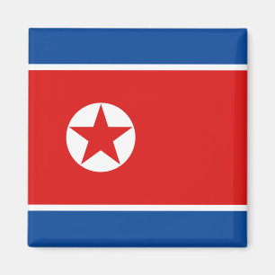 Nordkorea-Flaggen-Magnet Magnet