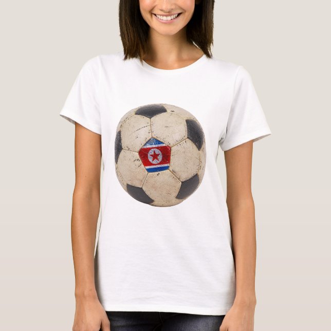 Nordkorea-Fußball T-Shirt (Vorderseite)