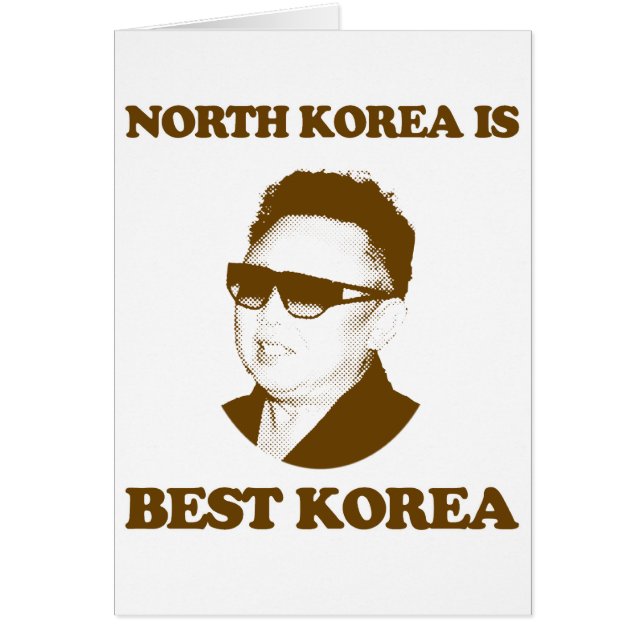 Nordkorea ist bestes Korea (Vorne)