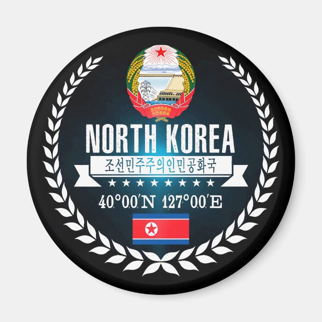 Nordkorea Magnet (Vorne)
