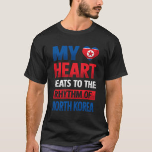 Nordkorea Nordkoreanische Wurzeln stolz Nordkorea T-Shirt