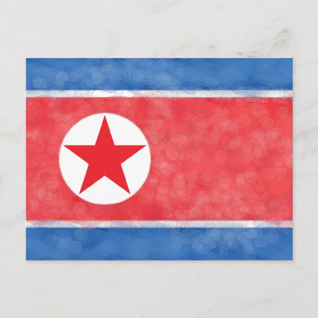 Nordkorea Postkarte (Vorderseite)