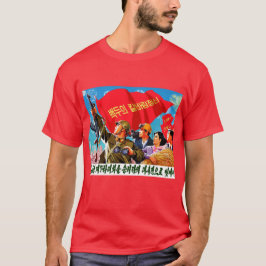 Nordkorea-Propaganda T-Shirt