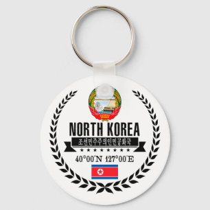 Nordkorea Schlüsselanhänger