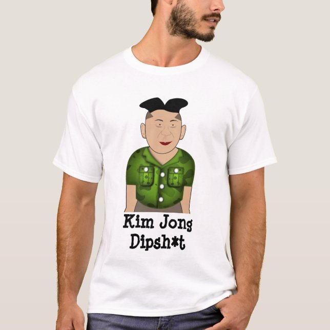 Nordkorea, UNO Kim-Jong - lustige T-Shirts (Vorderseite)
