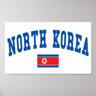 Nordkoreanischer Stil Poster