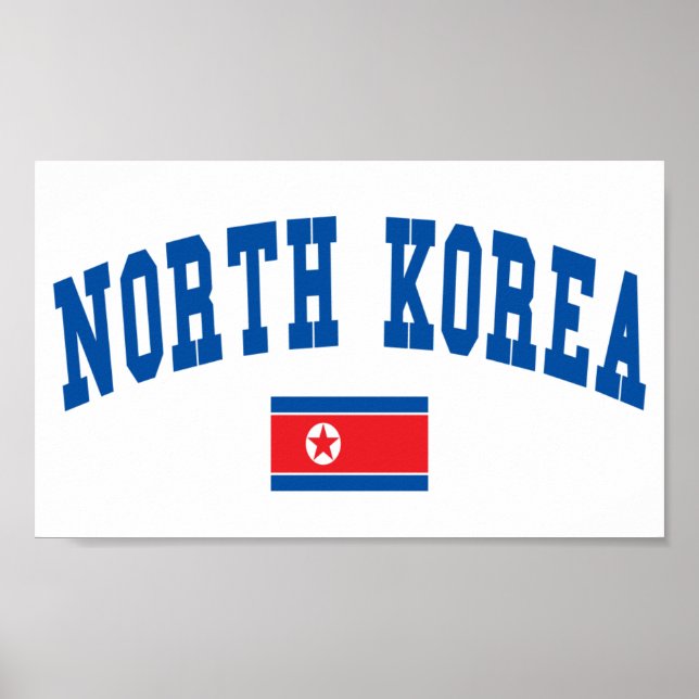 Nordkoreanischer Stil Poster (Vorne)