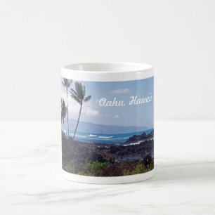Nordküste auf der Insel Oahu in Hawaii Kaffeetasse