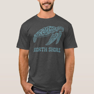 Nordküste Hawaii Hawaiianischer Meerschildkröte T-Shirt