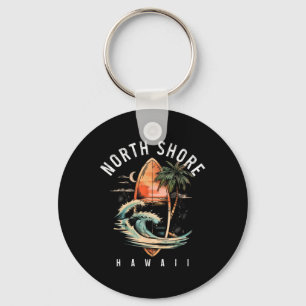 Nordküste Hawaii Surfbrett Oahu Haleiwa Surfen Schlüsselanhänger