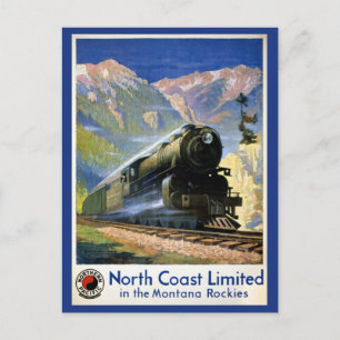 Nordküste Limited Vintage Travel Poster wiederherg Postkarte