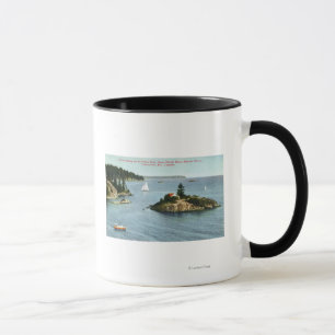 Nordküste Schifffahrt Sicht auf Point Gray Tasse