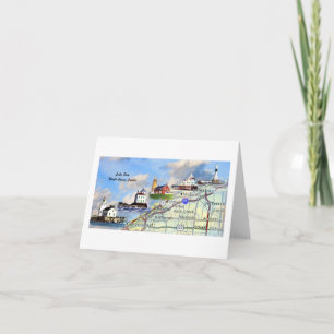 Nordküsten-Lichter Karte