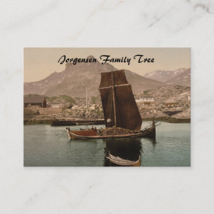 Nordlandsbaad, Nordland, Norwegen Visitenkarte