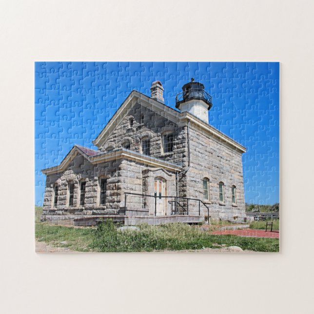 Nordleuchtturm, Puzzlespiel der Block-Insel-RI Puzzle (Horizontal)