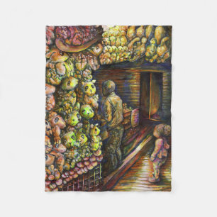 Nördlich des Zirkus Fleecedecke