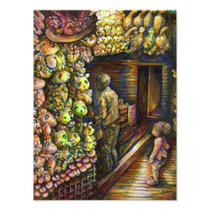 Nördlich des Zirkus Fotodruck