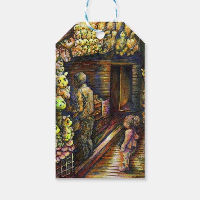 Nördlich des Zirkus Geschenkanhänger (Vorderseite)