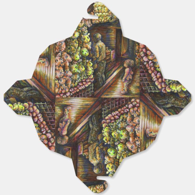 Nördlich des Zirkus Geschenkschachtel (Ungefaltet)