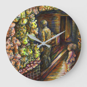 Nördlich des Zirkus Große Wanduhr