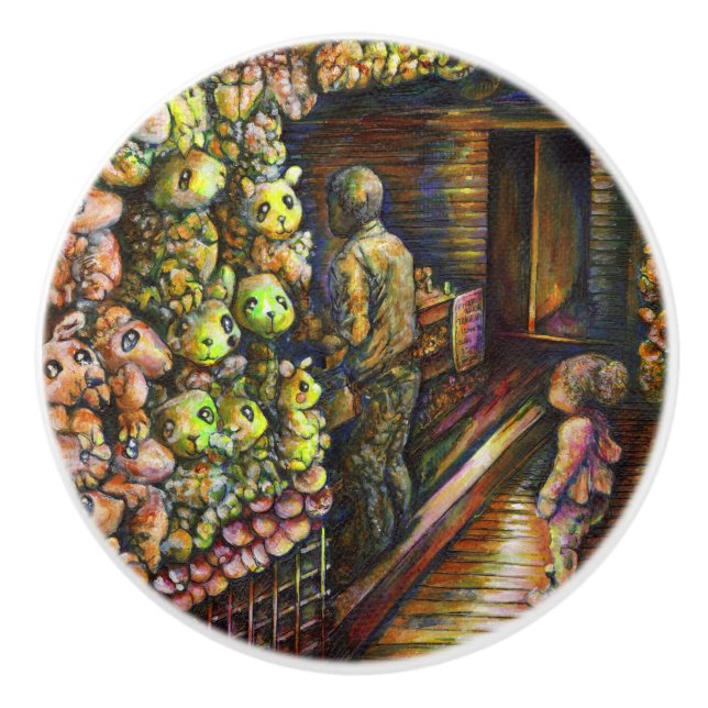 Nördlich des Zirkus Keramikknauf (Vorderseite)