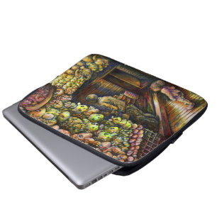 Nördlich des Zirkus Laptopschutzhülle