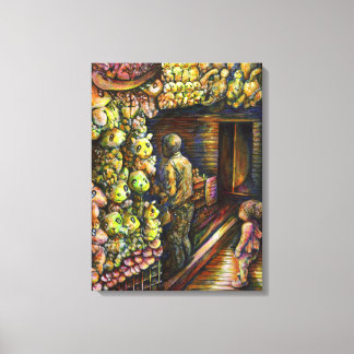 Nördlich des Zirkus Leinwanddruck