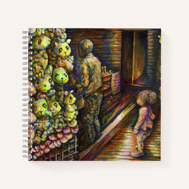 Nördlich des Zirkus Notizbuch (Vorderseite)