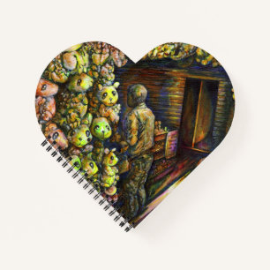 Nördlich des Zirkus Notizbuch