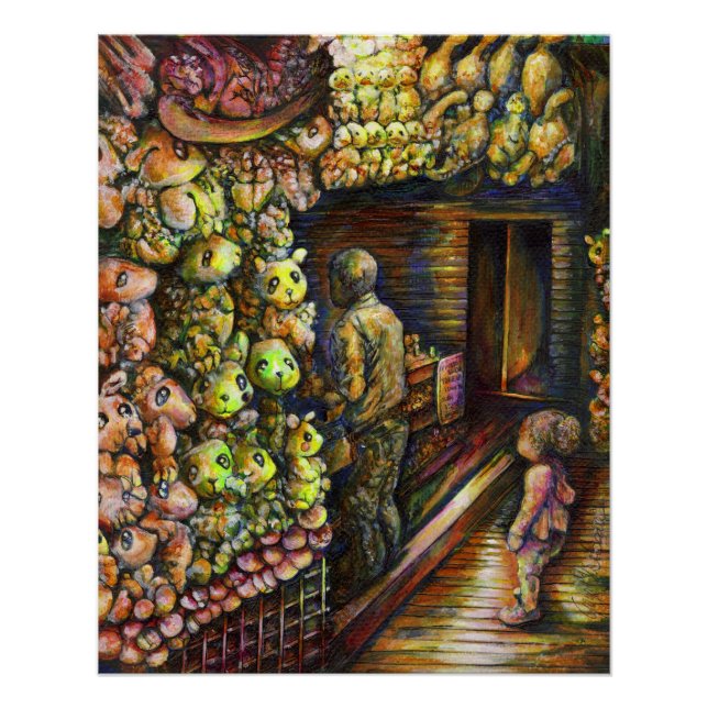 Nördlich des Zirkus Poster (Vorderseite)