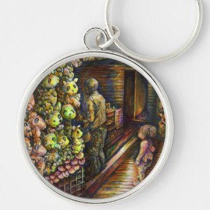 Nördlich des Zirkus Schlüsselanhänger