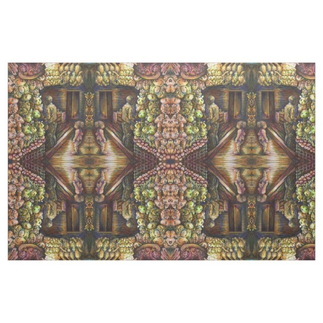 Nördlich des Zirkus Stoff (Fat Quarter (45,7 x 55,9 cm))