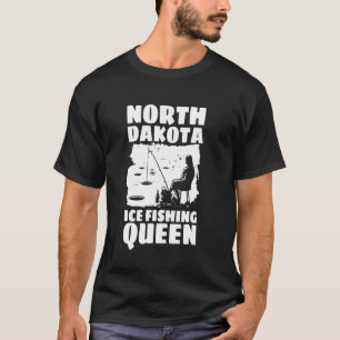Nördliche Dekoat-Eisfischerei-Königin T-Shirt