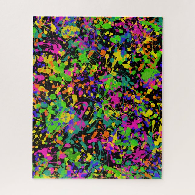 Nördliche Lichtmalerei Spritzer Puzzle (Vertikal)
