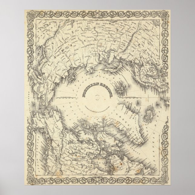 Nördliche Regionen Poster (Vorne)