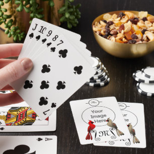 Nördlicher Kardinal SongBird Spielkarten