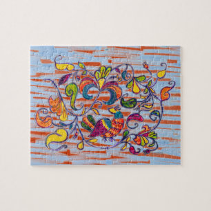 Nördlicher Vogel Puzzle