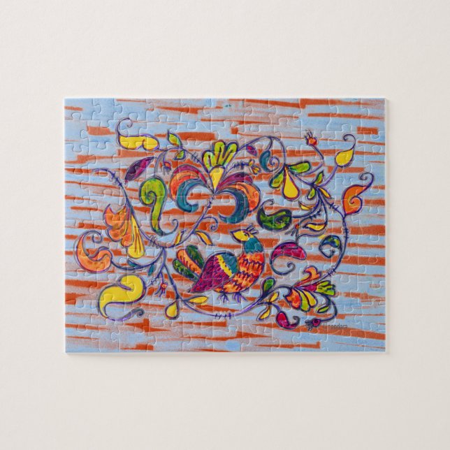 Nördlicher Vogel Puzzle (Horizontal)