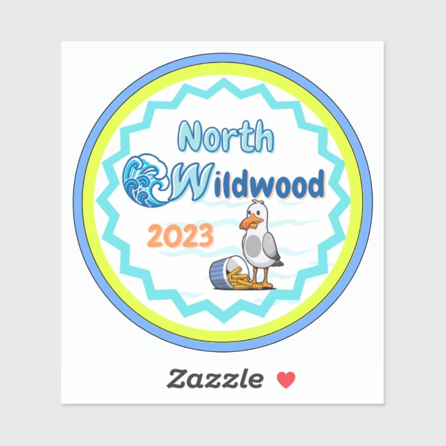 Nördlicher Wildholzstiftstich Aufkleber (Blatt)