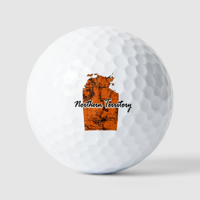 Nördliches Gebiet Golfball (Vorderseite)