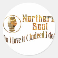 Nördliches Soul Liebe es - Gold
